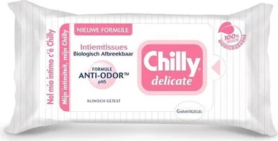 Image de Chilly Delicate Intimate Wipes 12 Pack