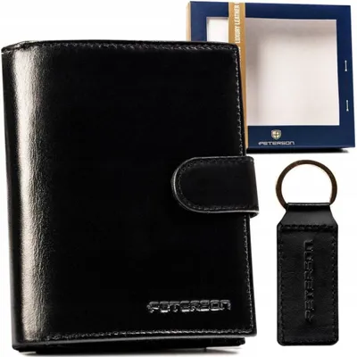Produktbild von Peterson Portemonnaie-Set mit Schlüsselanhänger Zes schwarz One size