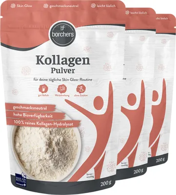 Produktbild von BORCHERS Kollagenpulver (3x200g)