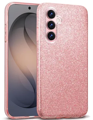 Produktbild von Handy Case für Samsung Galaxy S26 Hülle Glitzer Cover TPU Schutzhülle, Rosegold