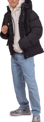 Obrázok produktu pre DICKIES - Pánska vypodložená bunda s kapucňou a logom - Veľkosť L