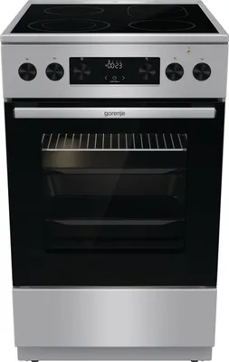 Zdjęcie produktu dla Gorenje GECS5C70XPA Piekarnik elektryczny z płytą szklano-ceramiczną, z funkcją Airfry, FrozenBake i pizza, GentleClose, 50 cm szerokości