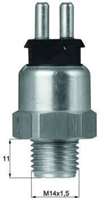 Immagine prodotto di Interruttore termico ventilatore M14x1,5 a 2 poli 85 °C-80 °C 24 Nm MAHLE per MB 124 e altri modelli