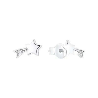 Produktbild von Prinzessin Lillifee 2035295 Mädchen Ohrstecker Stern Silber Weiß