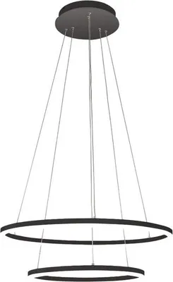 Produktbild von GIOTTO LED-Pendelleuchter 52W schwarz 3508-45-101 Fabas Luce