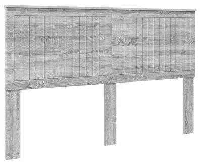 Image de Tête de lit vidaXL en bois composite gris Sonoma