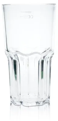 Produktbild von glass4ever Becher Glas 0,47l Kunststoff Mehrweg Gläser Unzerbrechlich Universal