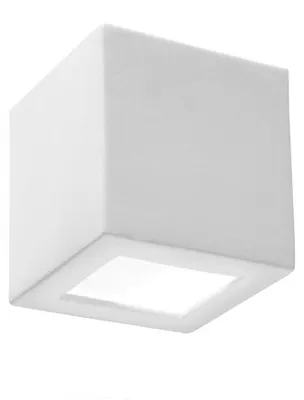 Produktbild von Wandleuchte, UP & Down Keramik, weiß, L 32 cm