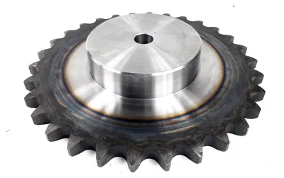 Immagine prodotto di Pignone 20B a 30 denti con mozzo, temprato, P: 31,75, 1 1/4″ Ozdowski, a fila singola