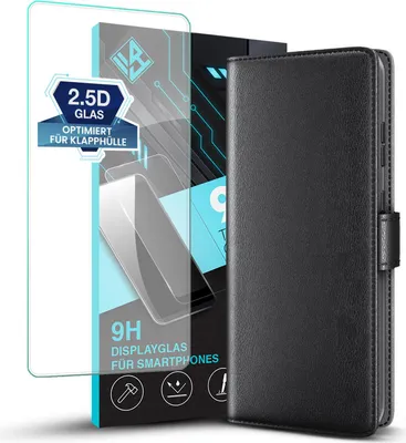 A product shot showing a phone case and screen protector.