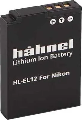 Produktbild von Hahnel HL-EL12, Nikon, 1100 mAh, 3,7 V, Lithium-Ion (Li-Ion)