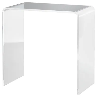 Immagine prodotto di Tavolino da Salotto a Forma di U 53,5x30,5x53,5 cm in Acrilico Trasparente