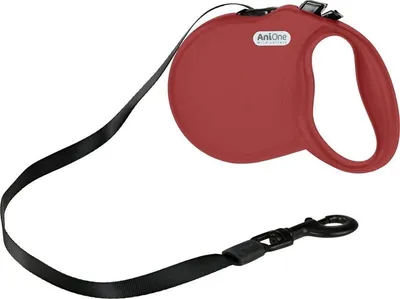 Produktbild von AniOne Rollleine Basic Gurt rot L