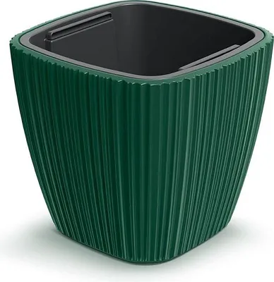Immagine prodotto di Vaso da fiori ORO 29 cm - Colore: verde scuro