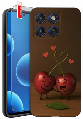 Obrázek produktu pro Pouzdro pro Motorola Edge 70 | Designy | Matné silikonové pouzdro + sklo 9H
