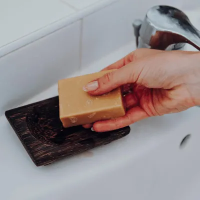 Obrázek produktu pro Meruňkové mýdlo na ruce - Handseife Sensitive skin 2x80g