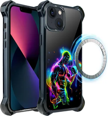 Immagine prodotto di Custodia per iPhone 13 IBIZU DropGuard Ultra con MagSafe, #ElectroMove, C'è potenza
