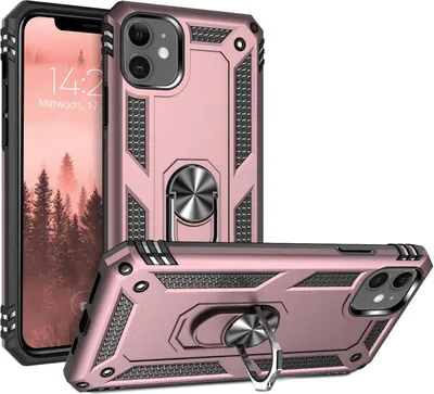Produktbild von Armor Outdoor Handyhülle für Apple iPhone 11 Handy Panzer Case Cover Schutzhülle Farbe: Rosegold