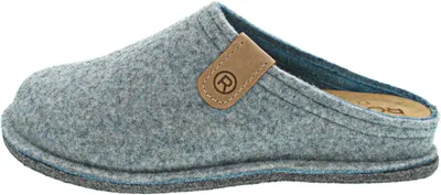 Produktbild von Rohde Damen Hausschuh Pantoffel Softfilz Lucca 6820, Größe:40 EU, Farbe:Blau