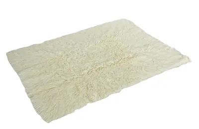 Produktbild von Teppich Flokati ca 200 x 060 cm Hirtenteppich Fell Schafsfell Läufer Bodenbeleg