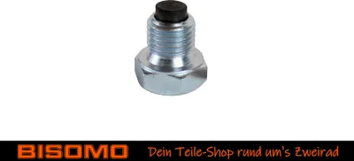 Produktbild von Ölablaßschraube mit Magnet, Gewinde M14x1,5, Motor M500-700 für Simson S51 S70 KR51/2 SR50 SR80