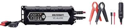 Obrázok produktu pre VOLTCRAFT VC-AL450 Automatikladegerät 6 V, 12 V 1 A, 4,5 A (VC-AL450)