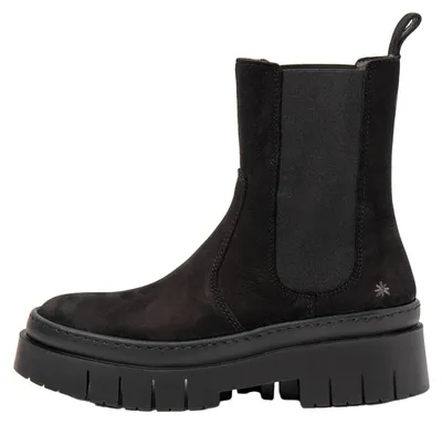 Image de Art Bottines pour Femme 1954 NOBUCK BLACK/AMBERES Couleur Noir