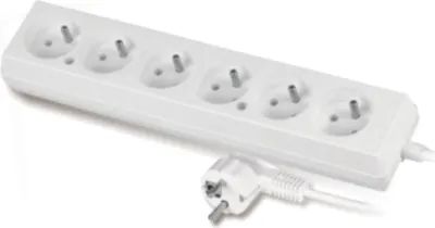 Obrázok produktu pre Predlžovací Kábel 6 Zásuviek 5 Metrov S/Bez - Vt-300-1605