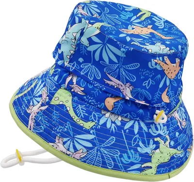 Produktbild von Sonnenhut Kind, Verstellbar, Breiter Schirm, Schnelltrocknend, für Strand