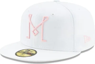 Produktbild von New Era 59Fifty Fitted Cap - MLS Inter Miami weiß - 7 7/8