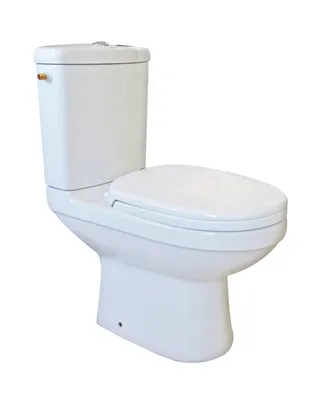 Produktbild von ONDEE ZEN-WC-Set CLAIN – mit Flansch, horizontalem Abfluss, Fallbremse am Sitz – 3/6 l