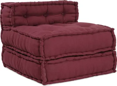Produktbild von Modulares Sofaelement Kastanienbraun 70x70x54 cm Stoff