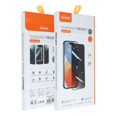 Obrázok produktu pre 6D Pro Veason tvrdené sklo - vhodné pre Iphone 12 / 12 Pro čierne