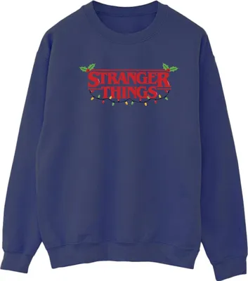 Produktbild von Netflix - "Stranger Things" Sweatshirt für Damen BI36134 (L) (Marineblau)
