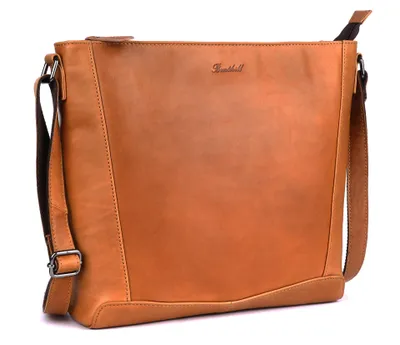 Produktbild von Benthill Handtasche Damen Echt Leder - Umhängetasche aus weichem hochwertigem Echtleder - Vintage Fashion Bag Beutel - Shopper - Schultertasche