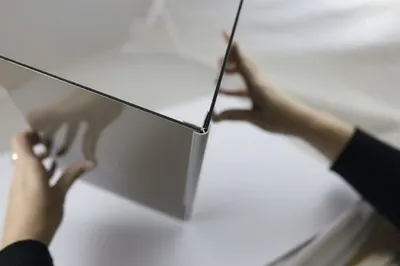 Produktbild von Rückwand Profil Ecke für Decodesign außen chrom Länge 210 cm