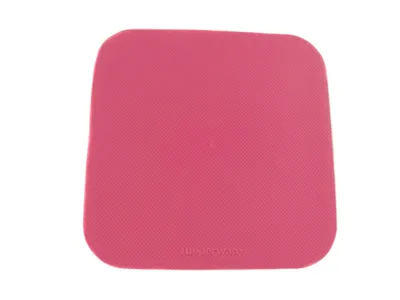 Image de Ustensiles de cuisine TUPPERWARE - Ouvre-bouteilles - Lingette d'ouverture facile rose - Lingette en caoutchouc pour bouteilles