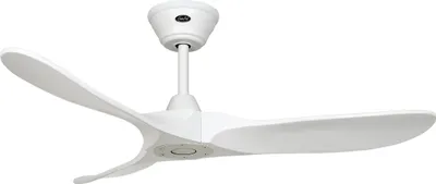 Zdjęcie produktu dla Energooszczędny wentylator sufitowy z pilotem Eco Genuino Matt White 122 cm