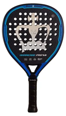 Produktbild von Black Crown Hurricane Pro 4.0 Padelschläger Blau Mann Blau One Size