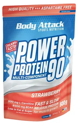 Produktbild von Body Attack Power Protein 90 500g