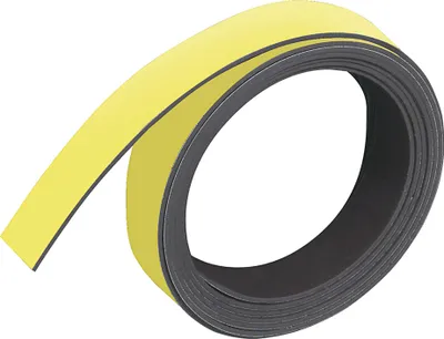 Produktbild von Franken GmbH FRANKEN - Magnetstreifen - 1 x 100 cm - Gelb