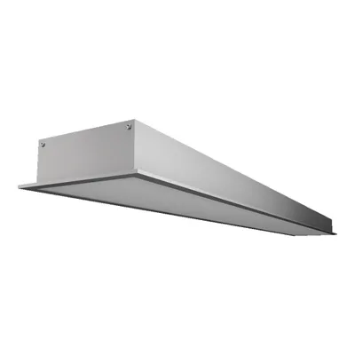 Productafbeelding van LED-plafondlamp OFINNA, 36W, 4000K, chroom/wit. Lengte: 1200, breedte: 35, hoogte: 91
