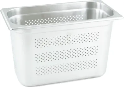 Produktbild von GN Behälter Gastronorm 1/3 200 mm gelocht/perforiert aus Edelstahl GVK ECO