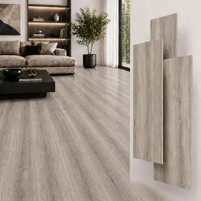 Zdjęcie produktu dla Berti Graf Panele winylowe SPC 5 mm na klik z podkładem IXPE, wodoodporne, 122 x 18,4 cm, dekor drewna