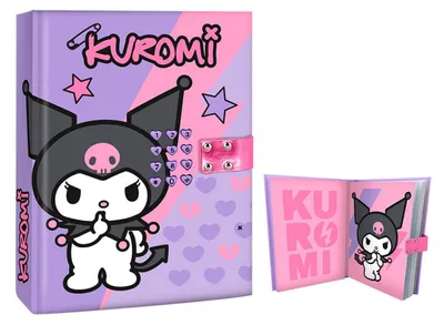 Obrázok produktu pre Elektronický denník Hello Kitty Kuromi s funkciou prehrávania zvukov