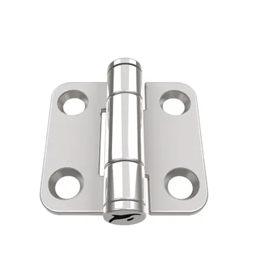 Produktbild von Scharnier mit Halteautomatik 38mm Edelstahl, A4