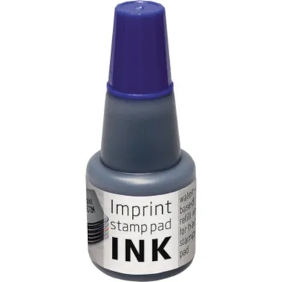 Produktbild von trodat Stempelfarbe Imprint Wasserbasierend blau 24ML 7711