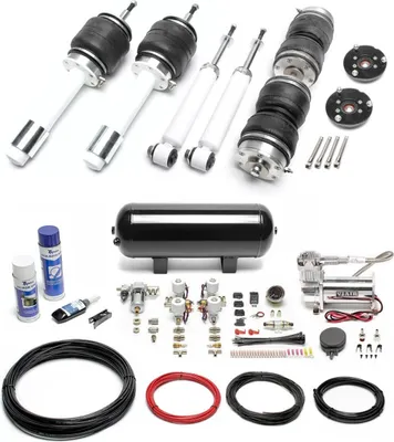 Image de TA Technix Kit de suspension pneumatique Viair noir pour BMW Série 5 Touring E61
