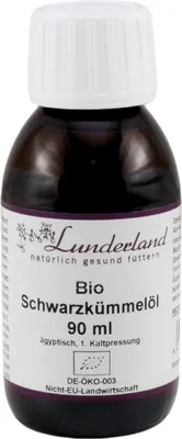 Produktbild von Lunderland Schwarzkümmelöl 90ml ohne weitere Zusätze