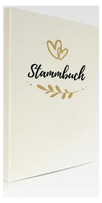 Produktbild von Stammbuch der Familie DIN A4 'Fiore' Leinen (Creme)